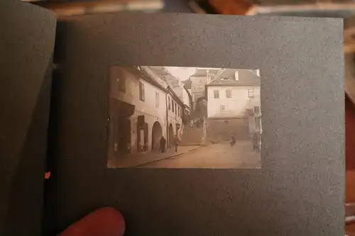 alte Fotokarte - zerstörte Gebäude - Frankreich ??? handschriftliche Ergänzung