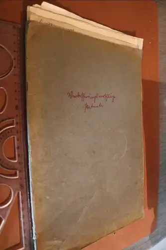 alte Mappe mit alten Dokumenten eines Eisenbahners ?? ab 1885 