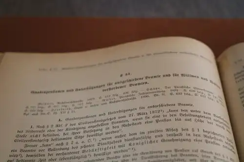 Buch - Die Ordung Rechts- u. Dienstverhältnisse Preußischen Staats-Eisenbahn-Ver