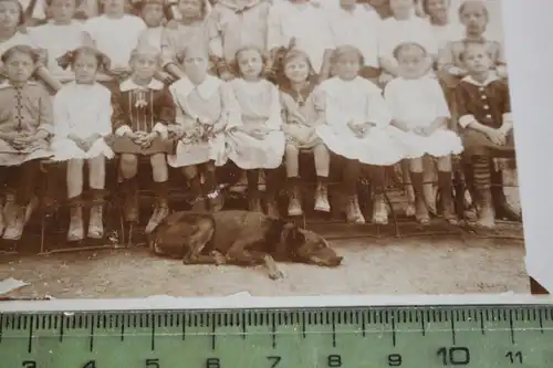 tolles altes Foto - Schulklasse ?? Mädchenschule ?? 1910-20 ???