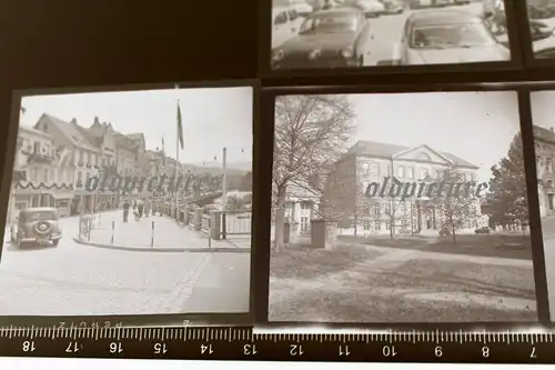 fünf tolle alte Negative - Stadtansichten - Murgtal ?? Schwarzwald ? 50-60er Jah