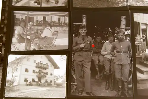 tolle Negative eines Soldaten - 35 Stück -  Soldaten, zivil,Landschaft, Heimat ?