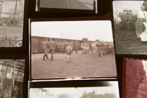 tolle Negative eines Soldaten - 35 Stück -  Soldaten, zivil,Landschaft, Heimat ?