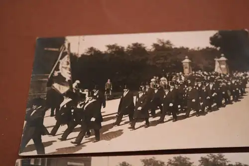 fünf tolle alte Fotos - Feierlichkeiten in München ? Kirche, Festumzug - 1910-20