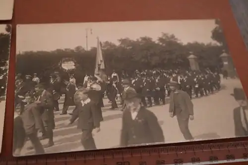 fünf tolle alte Fotos - Feierlichkeiten in München ? Kirche, Festumzug - 1910-20