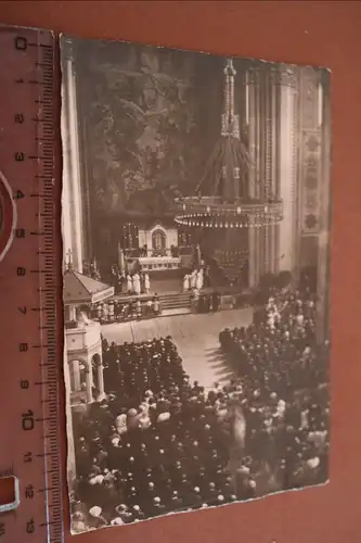 fünf tolle alte Fotos - Feierlichkeiten in München ? Kirche, Festumzug - 1910-20