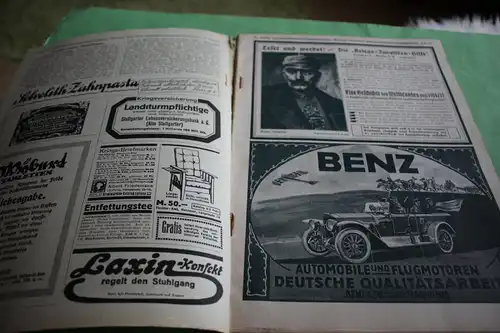 tolles altes Heft - Kriegs-Ausgabe Reclams Universum - Heft 41 - 1915