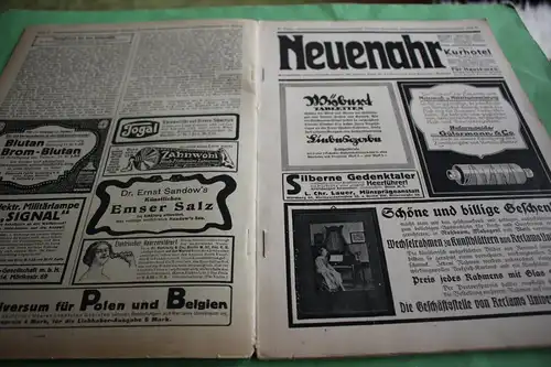 tolles altes Heft - Kriegs-Ausgabe Reclams Universum - Heft 30 - 1916