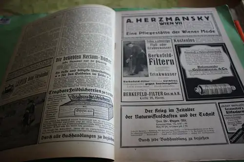 tolles altes Heft - Kriegs-Ausgabe Reclams Universum - Heft 45 - 1916