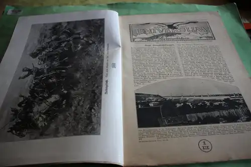 tolles altes Heft - Kriegs-Ausgabe Reclams Universum - Heft 52 - 1916