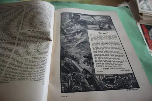 tolles altes Heft - Kriegs-Ausgabe Reclams Universum - Heft 38 - 1917