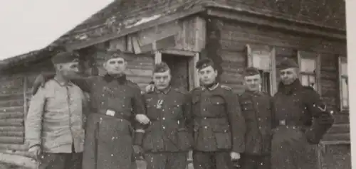 tolles altes Foto - KVK Verleihung in Pustaja - Ochotskischen Meer ? 1941