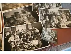 14 tolle alte Fotos - Gruppe Personen Faschingsfeiern 20er Jahre ???