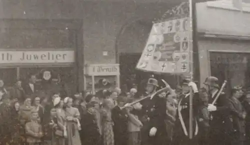 11 tolle alte Fotos - Feuerwehrfest - Umzug - 50-60er Jahre