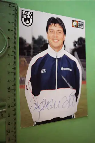 tolle alte Karte -  Martin Andermatt Trainer SSV 1846    original signiert 