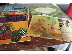 kleines Konvolut alter Kinderhefte - Teddy -  Bummi-Bilderhefte EInlagen ?? 