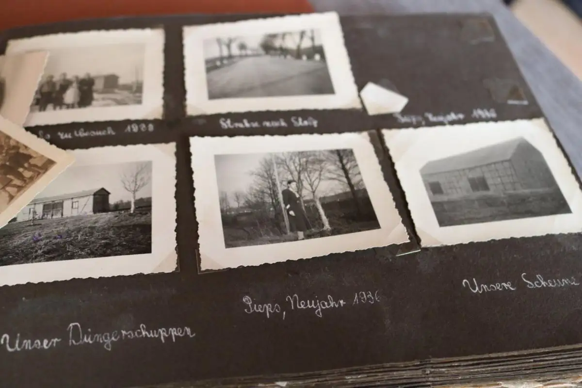 Tolles altes Album - 230 Fotos Familie aus Schlesien - Gnadenfrei, Stolz usw. 3