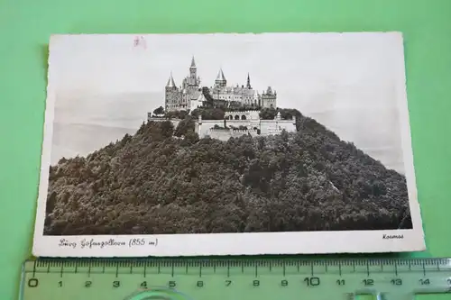 tolle alte Karte-  Burg Hohenstauffen - 1938