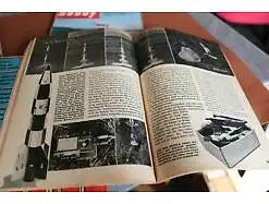 vier alte  hobby Das Magazin der Technik Hefte von Ende der 50er Jahre