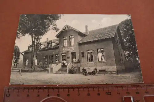 tolle alte Karte - Kaffeehaus  Barenteich  Osnabrück 1925