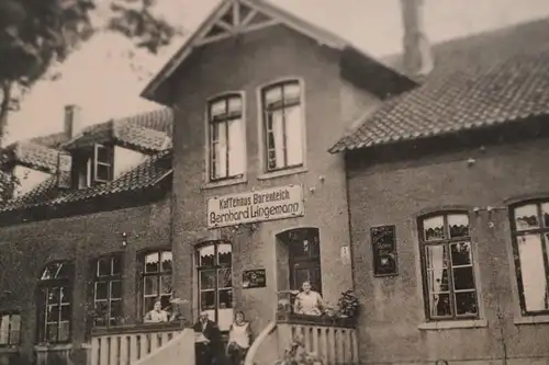 tolle alte Karte - Kaffeehaus  Barenteich  Osnabrück 1925