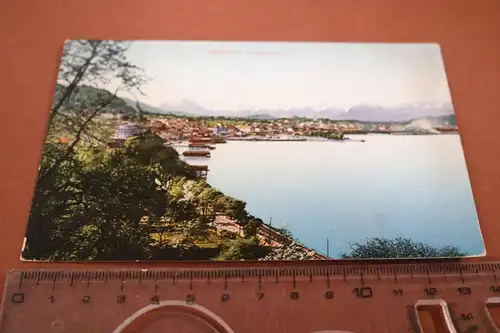 tolle alte Karte - Bregenz  Totalansicht - 1909 