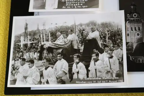 fünf tolle alte Karten - Eucharistischer Weltkongress München 1960