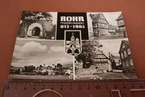 tolle alte Karte - Rohr Thüringen - 815-1965   1150 Jahresfeier