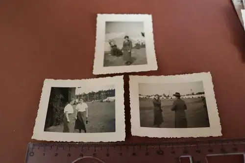drei tolle alte Fotos - Mädels - BDM-Mädels  1937 