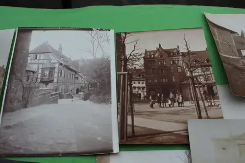 15 tolle alte Fotografien - Orte , Landschaft, Gebäude - 1900-1910 - teilw. besc