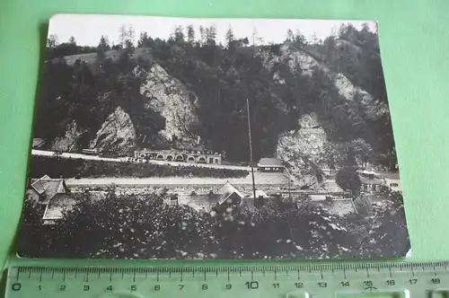 tolles altes Foto - Eingang Hermannshöhle  20-30er Jahre 