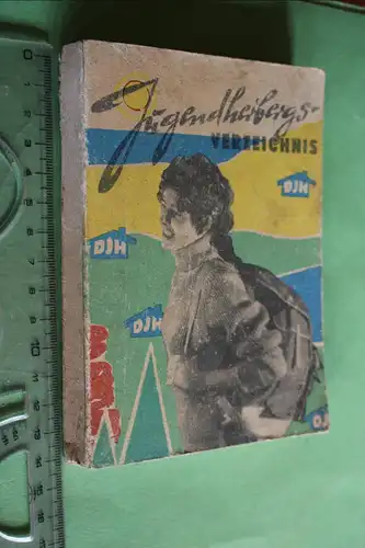 tolles altes Jugendherbergs-Verzeichnis DDR 1960 mit Karte