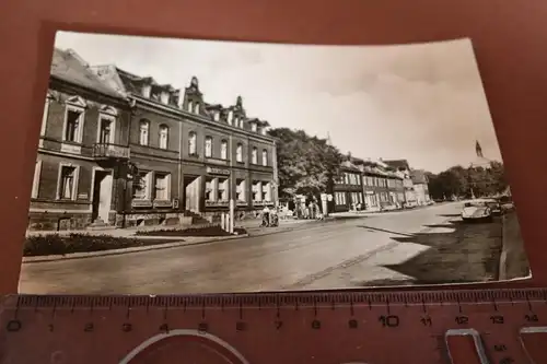 tolle alte Karte - Hasselfelde im Harz - Breite Str. mit HO Hotel Zur Krone