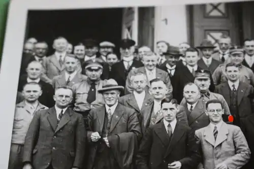 tolles altes Foto - Gruppenfoto nur Männer - alte Kriegskameraden ? Norderney