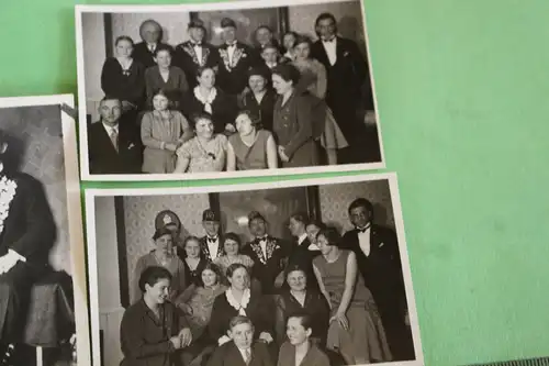 fünf tolle alte Fotos - Schüler Student ??? - 1929 - hübsche Mütze