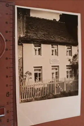 tolles altes Foto - Gebäude  Fischhandlung A. Winter´s - Ort ??? 