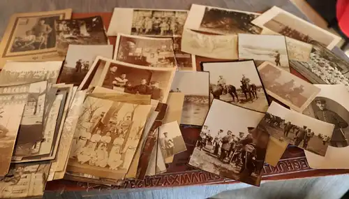 61 tolle alte Fotos - Soldaten, Offiziere - WK I und früher  