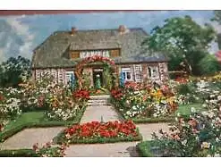 tolle alte Karte  Landhaus in Vierlanden  Erpaco Kunstverlag 1920