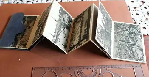 tolle alte Andenkenmappe mit 20 Karten von Hamburg - 1910-30 ???