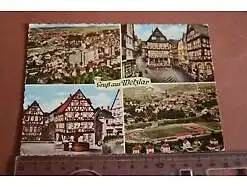 tolle alte Karte - Gruß aus Wetzlar  1964