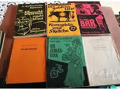 29 tolle alte Hefte für Laienspiele, Kurzspiele und Sketche 50-70er Jahre ???