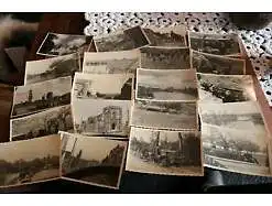 20 alte Fotos - Vormarsch in Frankreich , Maas, Abbeville usw 1940 