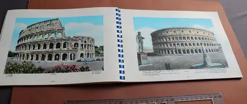 tolles altes Album 100 Bilder von Rom - Roma. Album artistico con 100 tavole