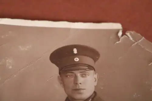 tolles altes Foto - Mann in Uniform - Landsturm ???  Hamburg