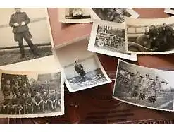 23 alte Fotos  vers. Soldaten, Matrosen, Portrait usw.