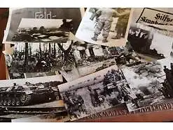 69 Fotos - Soldaten, Panzer, Flugzeuge - alles Repro´s -teilw. Archiv B.J. Davis