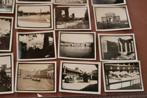 29 tolle alte Mini-Fotos - vers. Länder , Orte - 20-40er Jahre ???