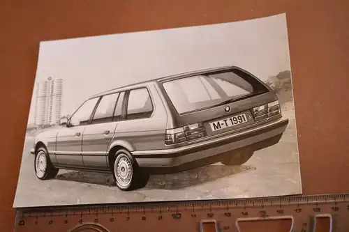 tolles altes Pressefoto - BMW 5er Touring