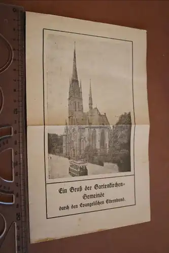 tolles altes Blatt - Marienstädter Turmwächter - Gartenkirche Hannover 1926