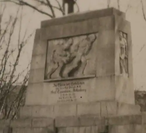 altes Foto - Ehrenmal Gefallener des. Inf. Regt. Graf Tauentzien v. Wittenberg